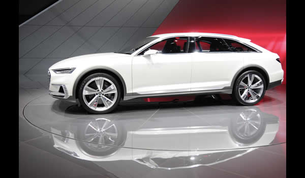 Audi Prologue Allroad Hybrid plug in concept 2015 lateral